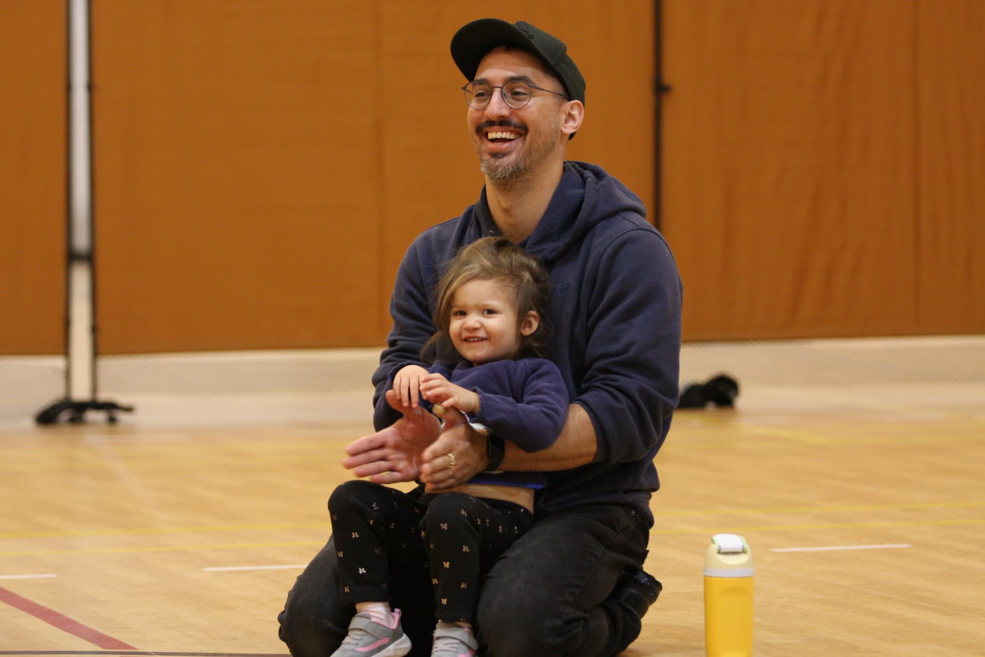 Junior Athletes participants ages 2-3 taking part in a session in Ottawa